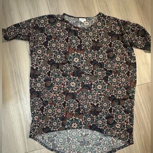 LuLaRoe Irma Multicolor Floral Tunic